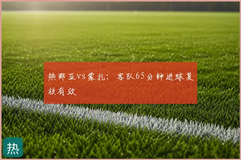 热那亚vs蒙扎：客队65分钟进球复核有效